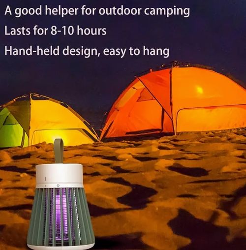 Ultra-Quiet Portable Mosquito Lamp - USB Rechargeable