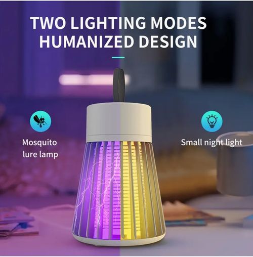 Ultra-Quiet Portable Mosquito Lamp - USB Rechargeable