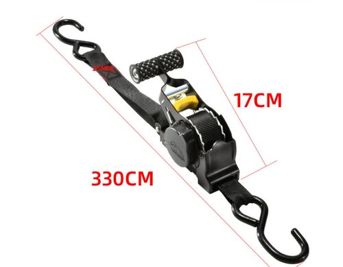 Auto-Lock Retractable Cargo Strap