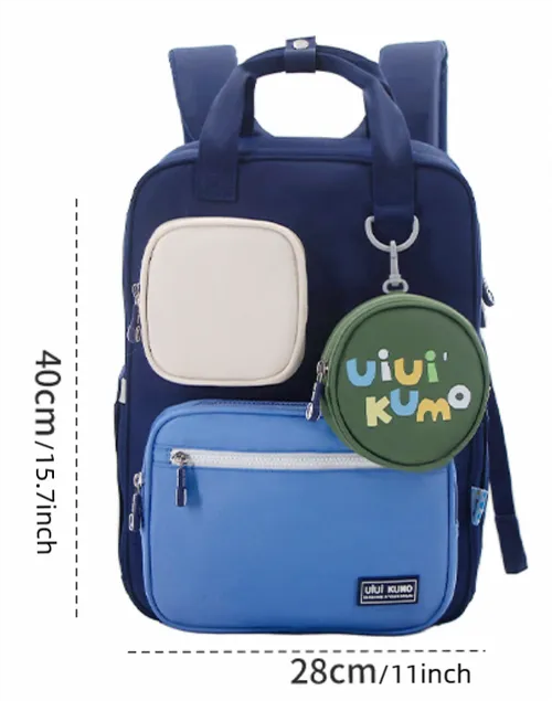 uiuikumo No.462 Lightweight design, stylish backpack with spine protection
