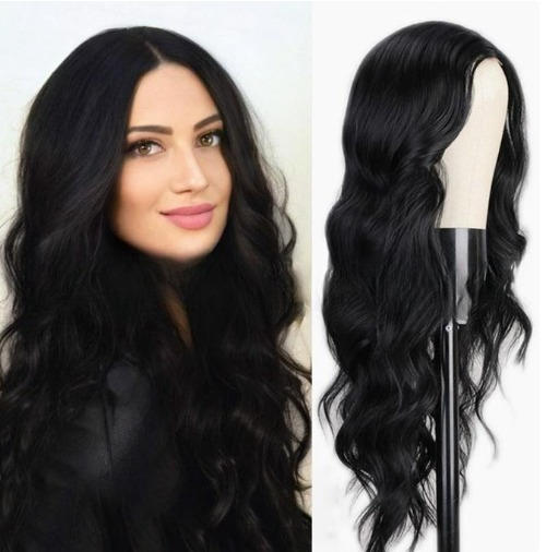 Lace Water Wave Glue-free Artificial wig