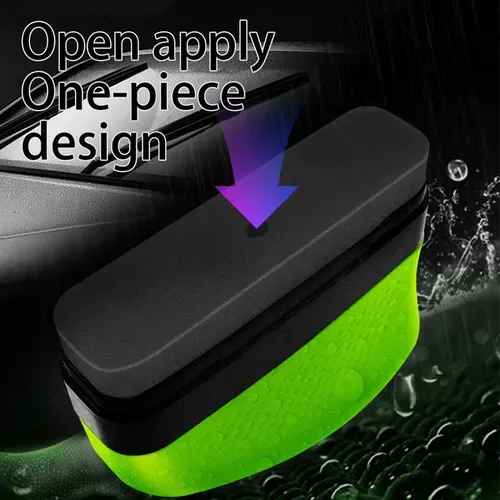 Automotive Car Oil Film Cleaning Brush,150ml Glass Oil Film Remover for Car Window,Windshield Brush for Car Care