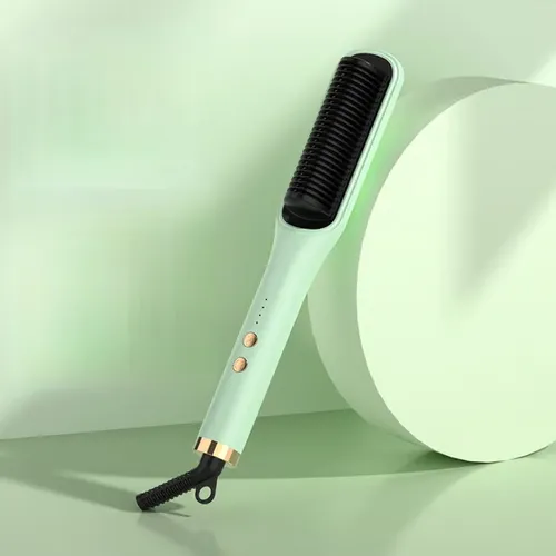 2025 Pro Steam Straightener Brush-Ultimate Hair Hydration and 3X Faster Straightening