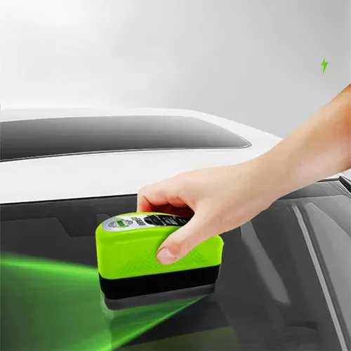 Automotive Car Oil Film Cleaning Brush,150ml Glass Oil Film Remover for Car Window,Windshield Brush for Car Care