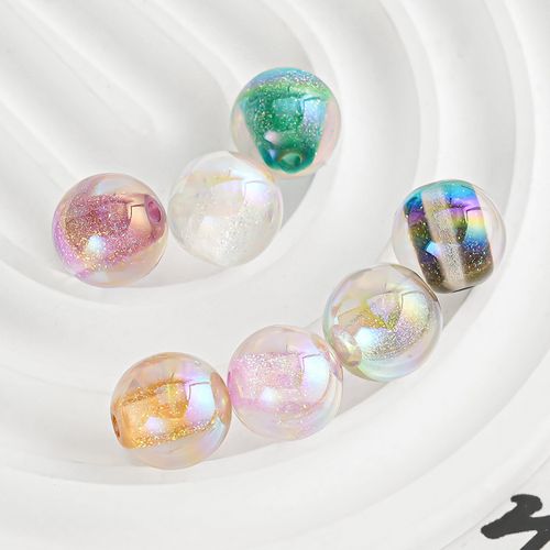 Link29：Sunset Sugar Heart Beads 12mm