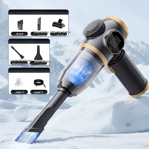 (50% off) 2026 New Design Portable Rechargeable Small Handheld Vacuum Cleaner with High Suction for Household Car Use