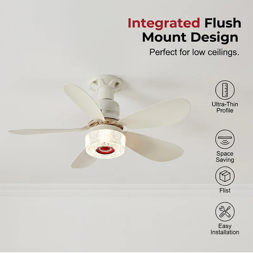 3-in-1 Ceiling Fan with Lightand Bluetooth Speaker
