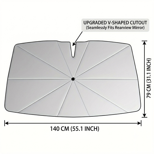 Universal Car Windshield Sunshade Umbrella