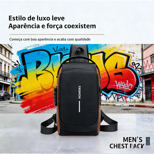 Nas ruas de Luanda, precisa de uma proteção mais inteligente! 🎒🔒