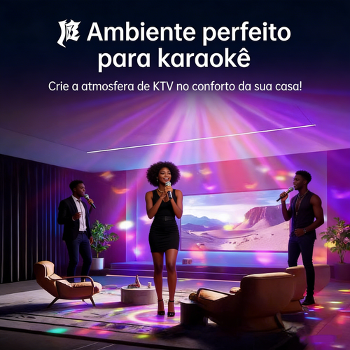 Efeitos de iluminação tipo KTV