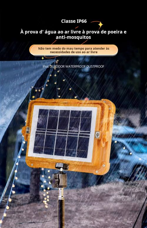 Luz de Emergência Solar