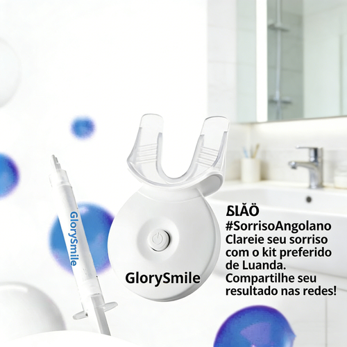 Kit Clareador Dental com Carregamento Sem Fio
