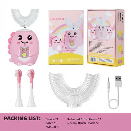 Smart U‑Shape Kids Electric Toothbrush