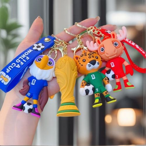 FIFA World Cup 2026 Mascot Keychain