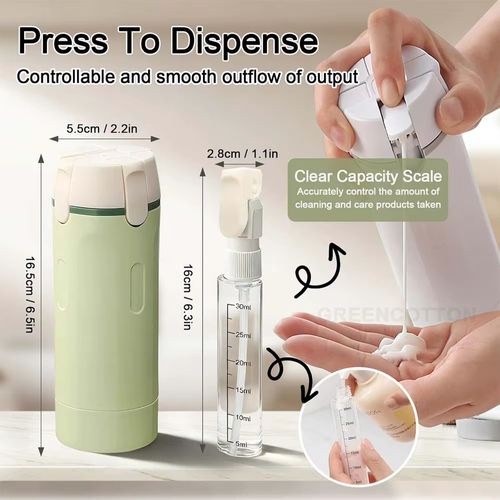 Leak-Proof Travel Cosmetic Refill Bottle Set