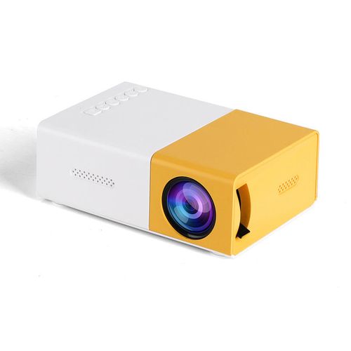 Yellow White Machine YG300 HD Dormitory Home Mini Projector Home LED Portable Projecto