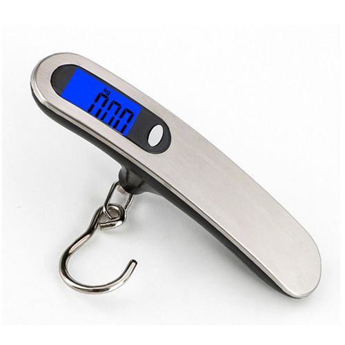 Handheld Electronic Scale Portable 50kg Express Luggage Hook Scale Shopping and Package Scale