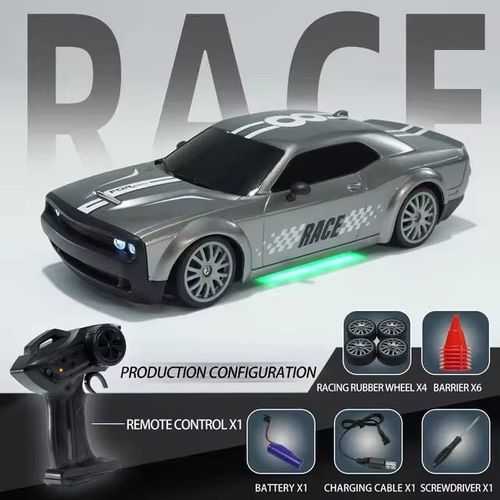 Cross border high-speed four-wheel drive drift remote control car 2.4g racing car toy wireless model electric children