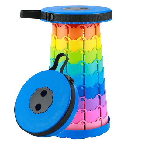 Rainbow portable folding chair