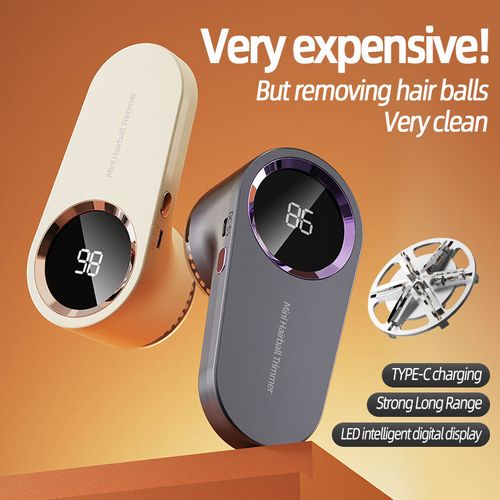 Digital hair ball trimmer+2 cutting heads included