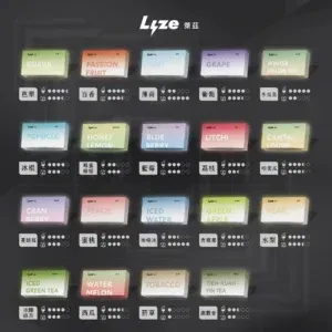 日常補貨搭配高密度棉芯導流系統，Lyze 萊茲 專用煙彈走實用質感路線｜搭配評估參考