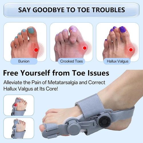 Toe correction sleeve adjustable correction sleeve, has been relieving bent toes, medical care support tool, breathable and non-slip design
