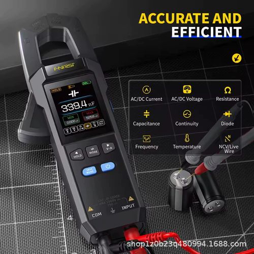 FNIRSI DMC-100 DC,AC Current and Voltage Clamp Meter