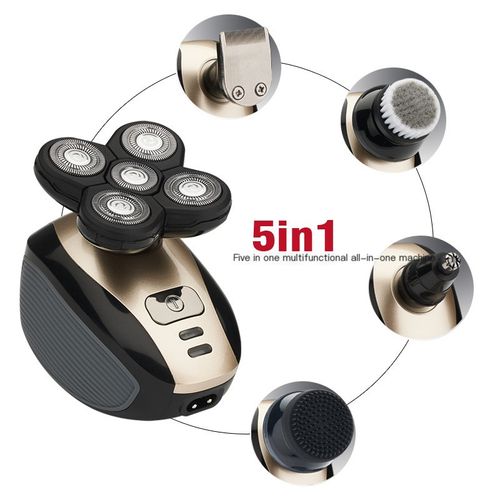 Genkent Electric Shaver 5 In 1 Shaver Trimmer Grooming Rotary
