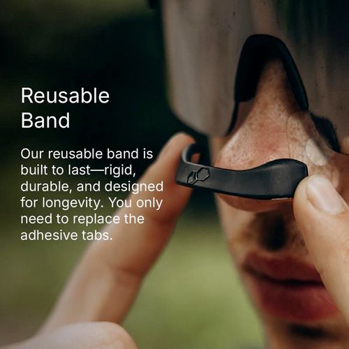 Intake Breathing Magnetic Nasal Strip Starter Kit and 30Day Supply Extra Strength