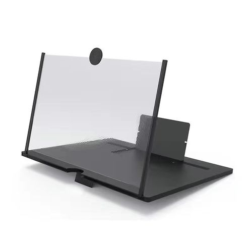 New pull-out 12-inch mobile phone screen magnifier, projection stand, 3D HD amplifier, ultra-thin eye protection