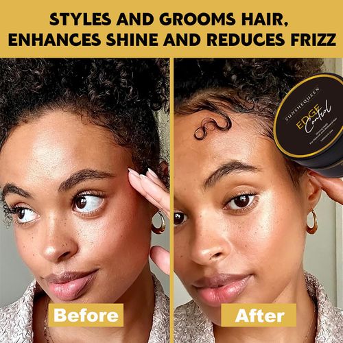 STRONG HOLD- THICK EDGES- EDGE CONTROL BASK AND LATHER Gel Haircare strong edge