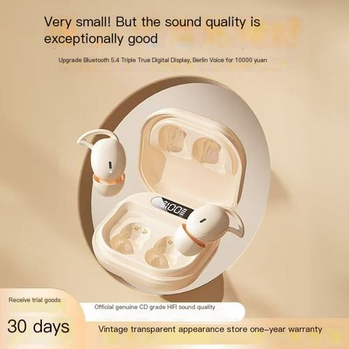 Pocket Bluetooth wireless earphones, high-definition stereo sound + comfortable and no sound leakage + 188h long battery life