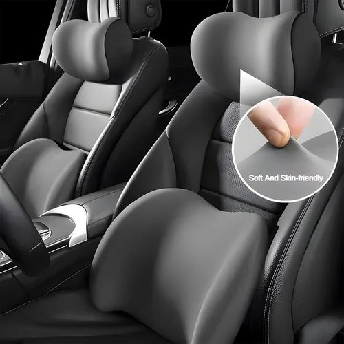 Ergonomic car seat pillow set