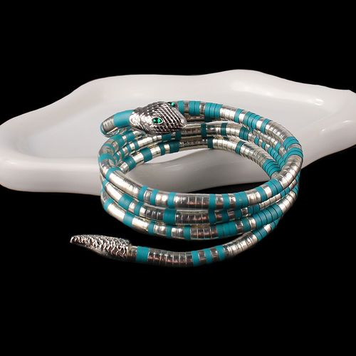 New personalized winding snake necklace opening random shape snake design sense adjustable snake bone chain