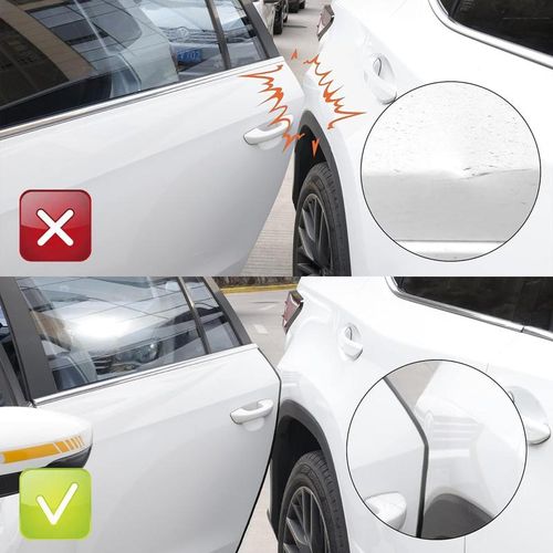 Car door edge protection strip