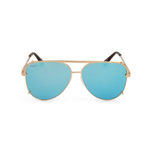 DAX Eyewear - SHAY Aviator Sunglasses for Women & Men - Hair Friendly & Tangle Free Nose Piece - TAC Polarized UV400 Protected Lens