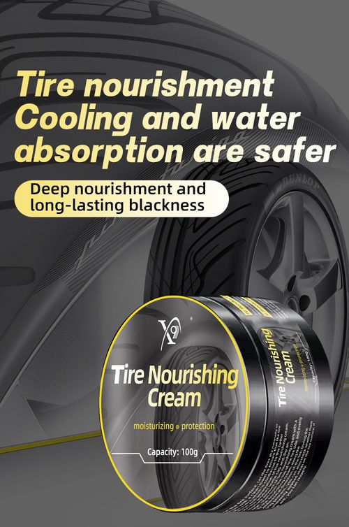 Car tire conditioner with anti-fouling, sun protection, anti-aging, polishing, and coating functions.
