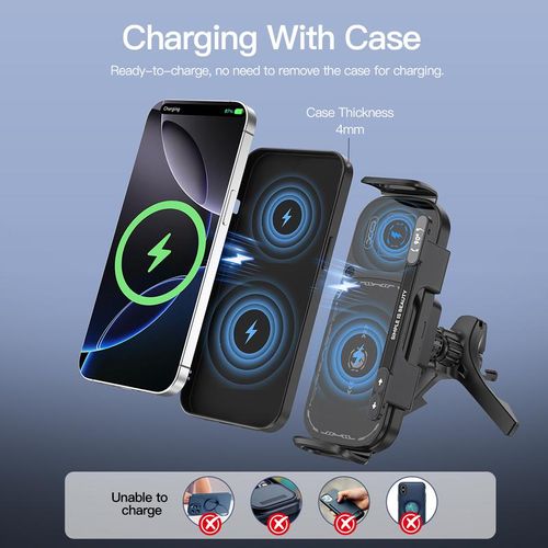 Wireless Charging Phone Holder Car Holder