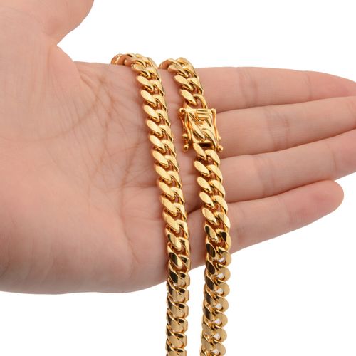 gold-plated necklace