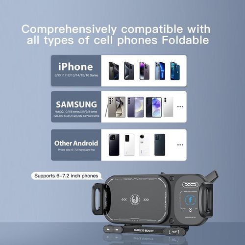 Wireless Charging Phone Holder Car Holder