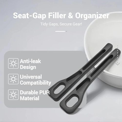 Leak-proof seat gap storage rack