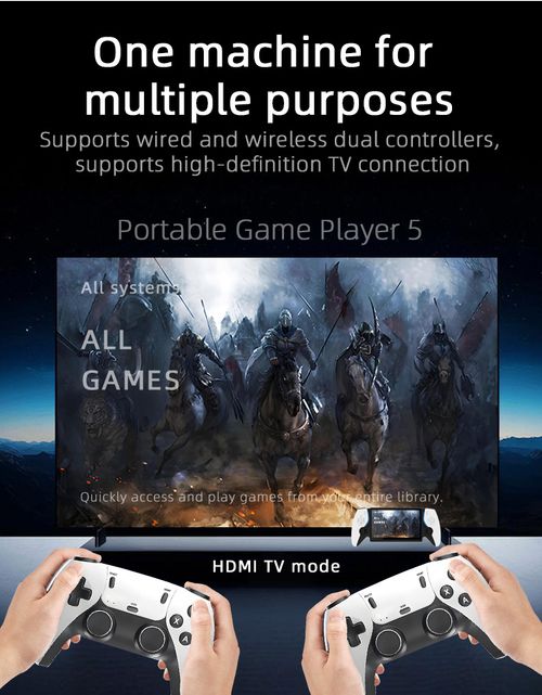 PS5 handheld game console open source system PSP arcade game