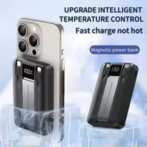 Power Bank 10000mAh 22.5W PD Fast Charging Powerbank Magnetic Wireless Charger External Battery For iPhone 16 15 14 13 12 Xiaomi