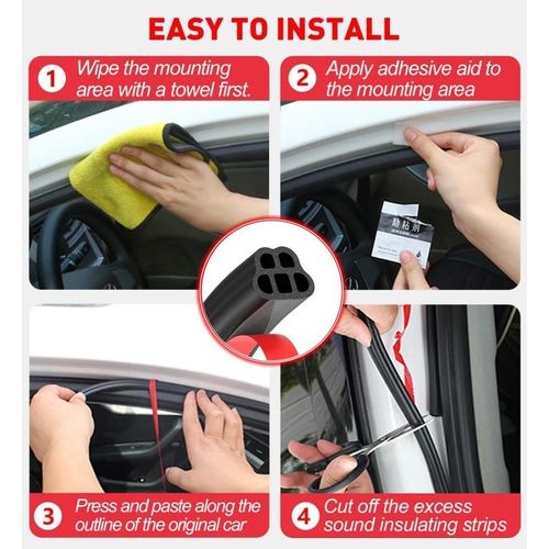 Car door sealing strip