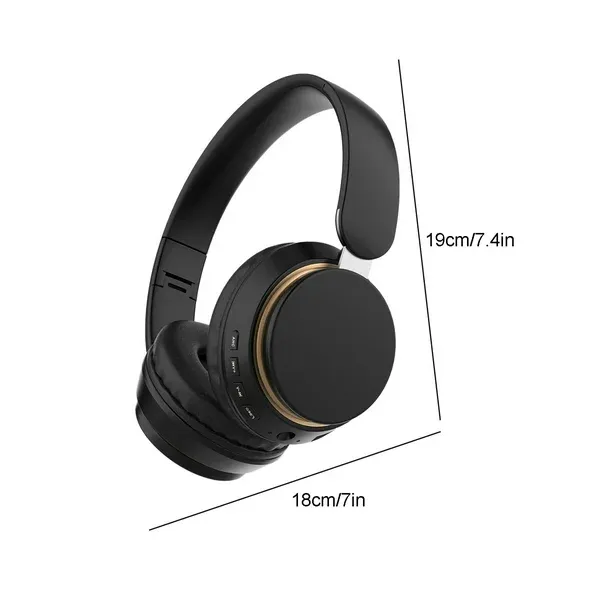 Viflosae Headphones Wireless Bluetooth Headset Subwoofer Bluetooth 5.3 Mobile Computer Game Music Sports Game Headphones Electronics Gadgets