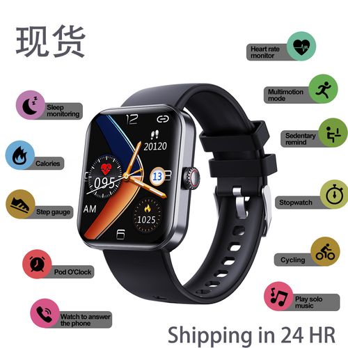 F57L smart watch heart rate blood pressure monitoring body temperature information push multiple sports mode bracelet