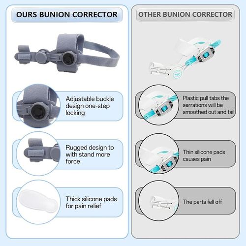 Toe correction sleeve adjustable correction sleeve, has been relieving bent toes, medical care support tool, breathable and non-slip design