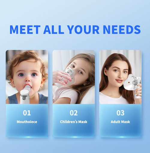 Portable SY308 medical grade electronic nebulizer for children and adults handheld nebulizer