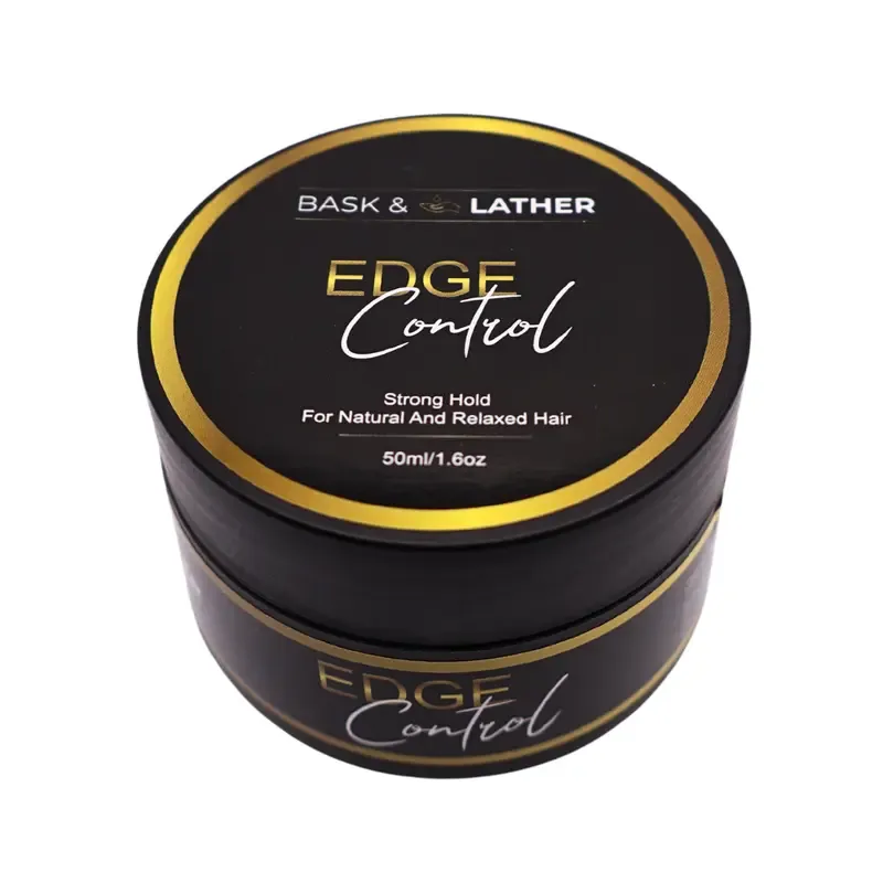 STRONG HOLD- THICK EDGES- EDGE CONTROL BASK AND LATHER Gel Haircare strong edge