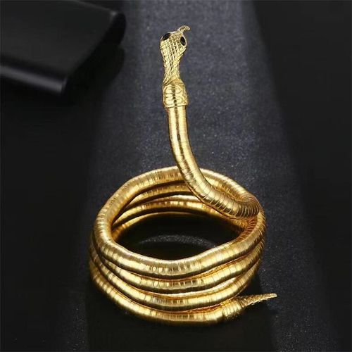 New personalized winding snake necklace opening random shape snake design sense adjustable snake bone chain